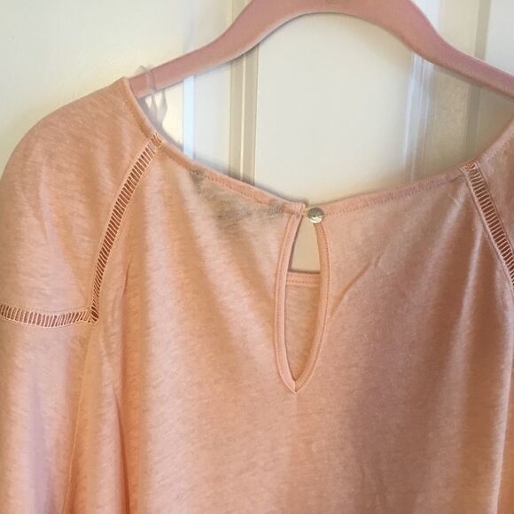 NWT Zac & Rachel Peach Knit Top SZ XXL - Picture 7 of 11